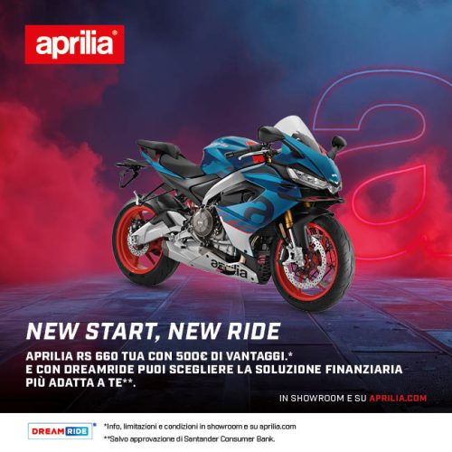 PROMO NEW YEAR APRILIA RS 660