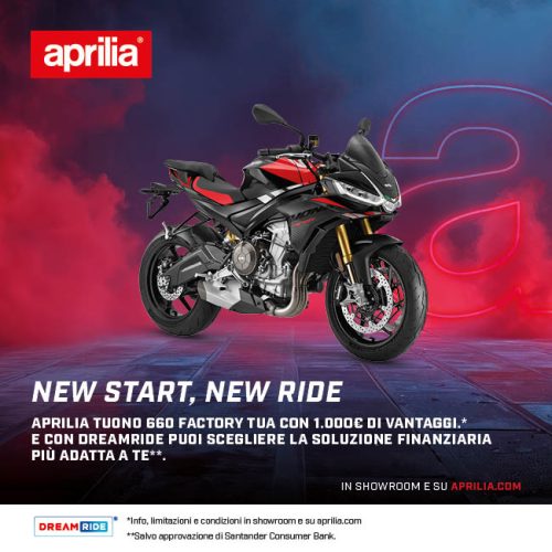 PROMO NEW YEAR APRILIA TUONO 660