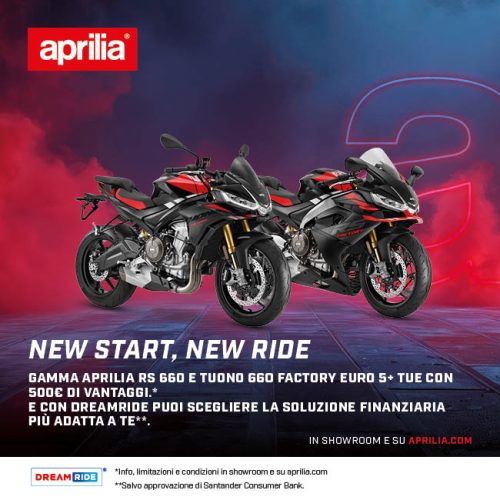 PROMO NEW YEAR APRILIA RS TUONO 660